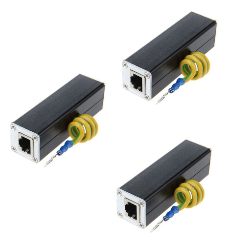 Protector Contra Sobretensiones De Red Ethernet Semoic Rj45