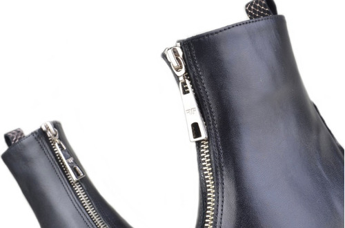 Botinetas Botitas Urbanas De Mujer De Cuero Kazu - Ferraro