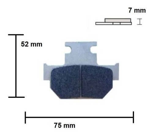 Pastillas Freno Para Moto Lifan 250