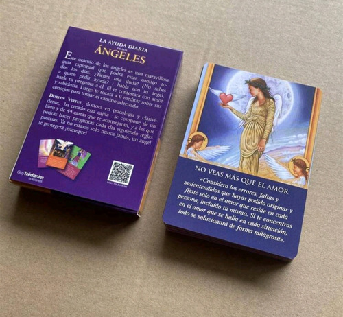Tarot Cartas Oráculo De Los Ángeles Guía Diaria Español