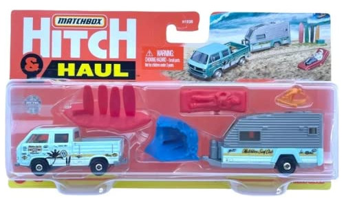 Mbx Matchbox Hitch & Haul Volkswagens Wave Rider Set