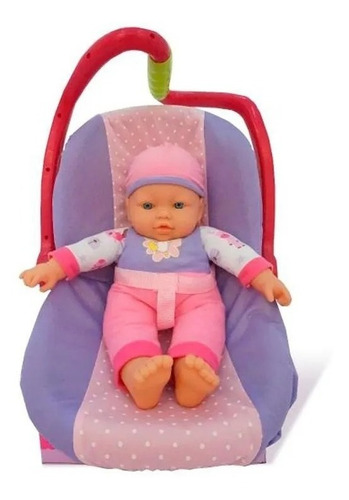 Poppi Bebe Soft De Vacaciones Con Sillita 41cm Suda