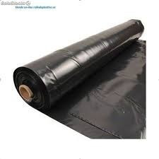 Plastico Negro Calibre 600 De 3,4, 6, 8 Y 10 Mts De Ancho