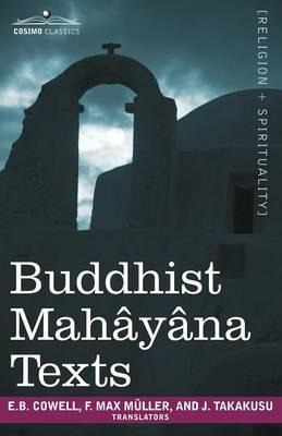 Libro Buddhist Mahyna Texts - Friedrich Maximilian Muller