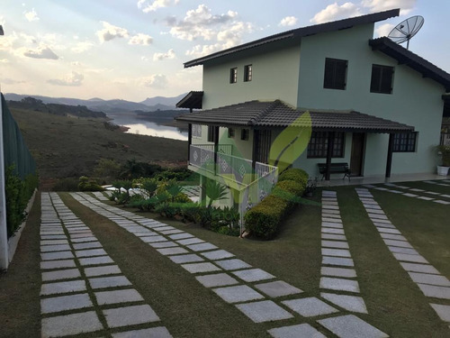 Linda Chácara Pé Na Água Condomínio Fechado À Venda Em Piracaia - 1568