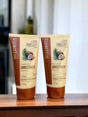 Kit 2 Finalizador Cabelos Desidratados 150 Ml Bio Extratus