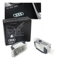 Comprar Proyectores Luz Led De Cortesia Puertas Logo Audi Original