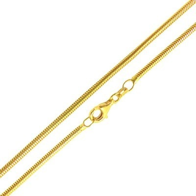 Crr01510g-50 - Corrente De Ouro Amarelo 18k Rabo De Rato 50