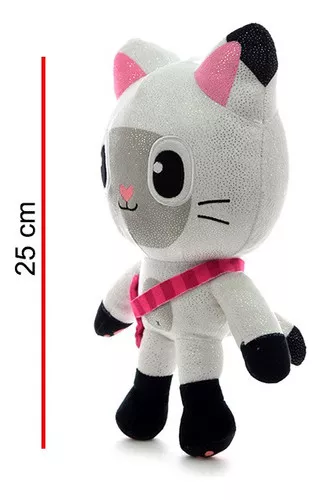 0€05 sur Peluches Gabby's Dollhouse Goserda® chat 25cm + Porte