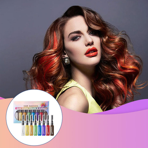 Juego De Peine Temporal Para Color De Tiza Para El Cabello P