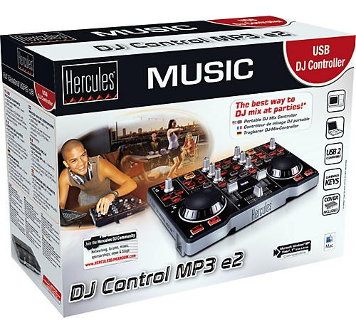 Controladora Hercules Dj Control Mp3 E2