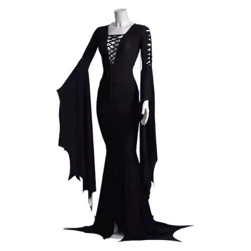 Disfraz De Bruja Fantasma Sexy Para Mujer Morticia Addam