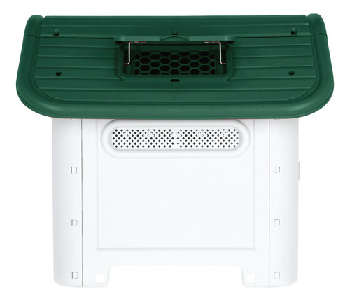 Casa Para Perro Térmica Mascoamigo Con Puerta Razas Chicas Color Verde Musgo