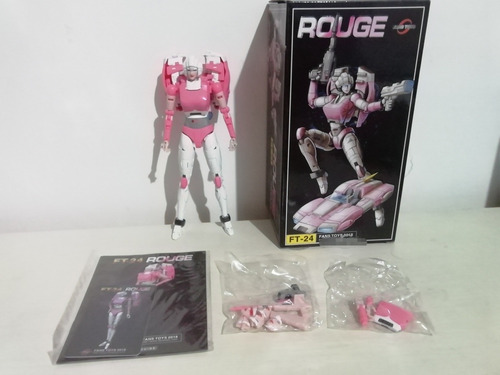 Arcee Transformers Masterpiece G1 Rouge Fanstoys Ft24+add On (Usado)
