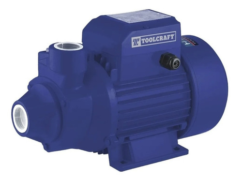 Bomba De Agua Periférica 1 Hp 65 Mts Toolcraft Tc2665 Color Azul 120V