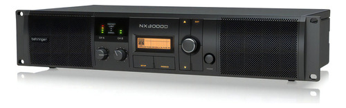 Amplificador De Potencia Con Control Dsp Behringer Nx3000d Color Negro Potencia de salida RMS 3000 W