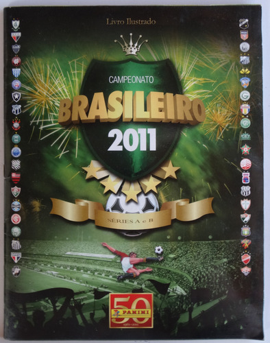 Álbum Campeonato Brasileiro 2011 Panini Completo  