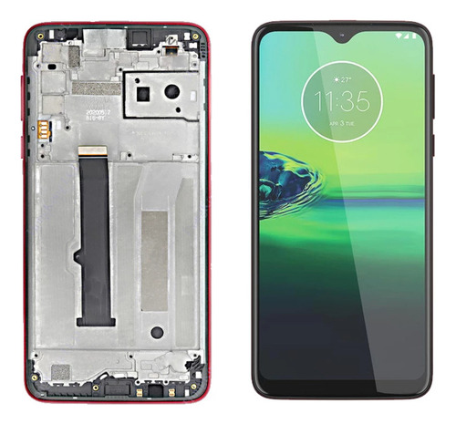 Compatible Pantalla Lcd Con Marco Para Moto G8 Play