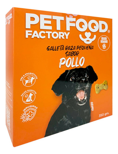 Petfood Galletas Pollo Para Razas Pequeñas 80 G