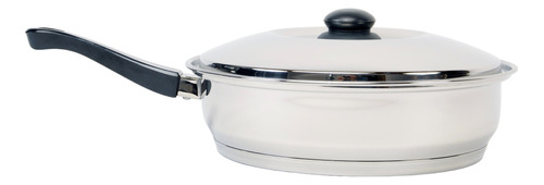 Sarten Wok De Acero Acero Inoxidable  . Golden Art 222607 .