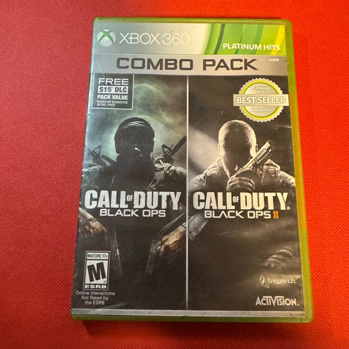 Call Of Duty Black Ops Combo Pack Xbox 360 Original