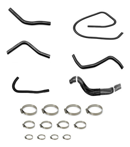 Kit Mangueras Fiesta  Ecosport Rocam 1.6 2004 2005  Abrazade