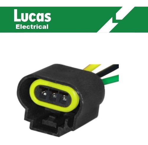 Ficha Conector 3 Vias Lampara H13