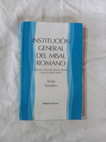 Institución General Del Misal Romano Texto Estudios Russo