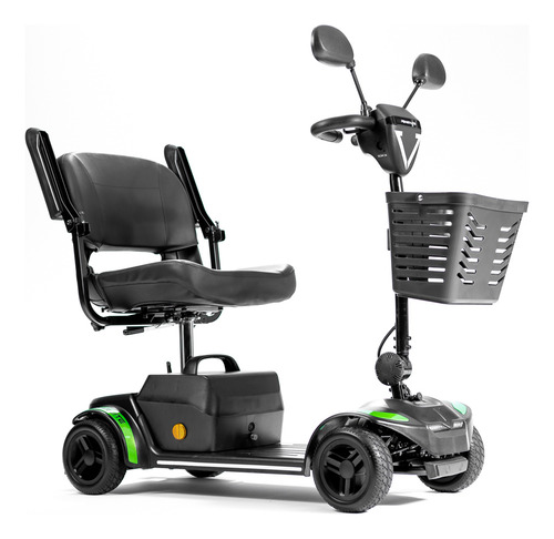 Scooter Elétrica Motorizada Speed S Multicor - Power Lite Cor Preto