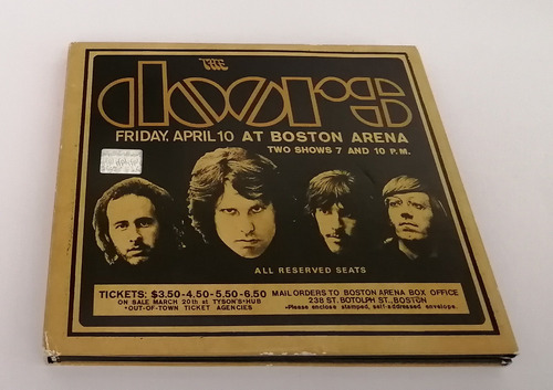 The Doors - Live In Boston 1970 (3 C Ds Ed. Argentina)