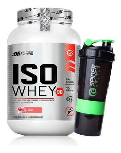 Iso Whey90 1200gr + Shaker ¡¡ Delivery Gratis !!