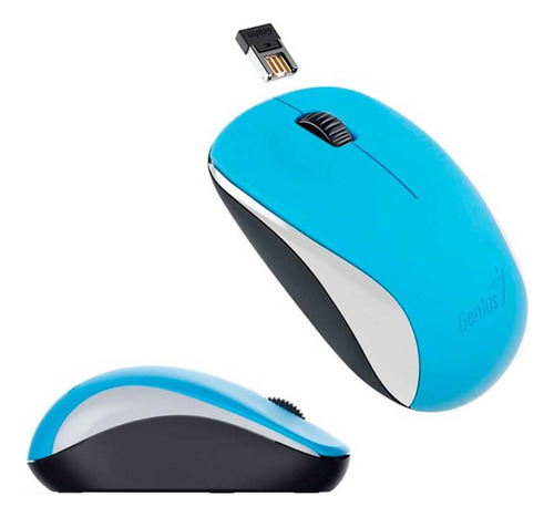 Mouse Inalambrico Genius Nx-7000 Azul