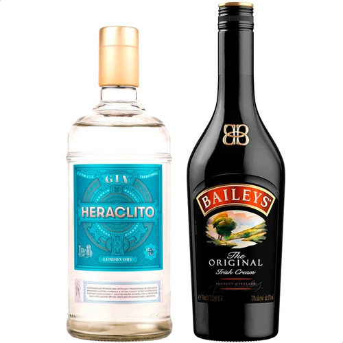 Gin Heraclito London Dry  + Baileys Licor Original
