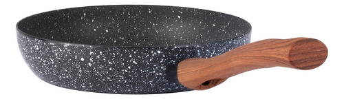 Sarten 24 Cm De Acero Vetrificado Vitrinor Color Gris Oscuro
