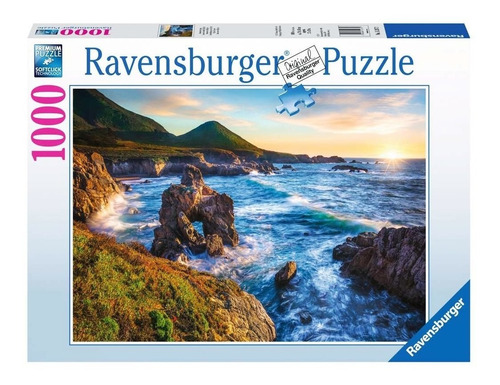 Puzzle  1000 Pz- Atardecer En Big Sur - Ravensburger 152872