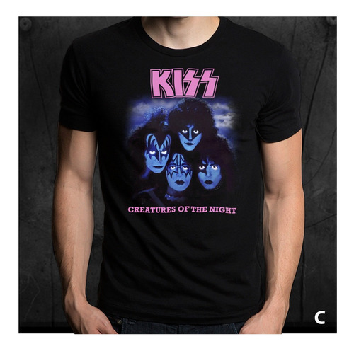 Remeras Bandas Rock Kiss Vol.1 Mod C