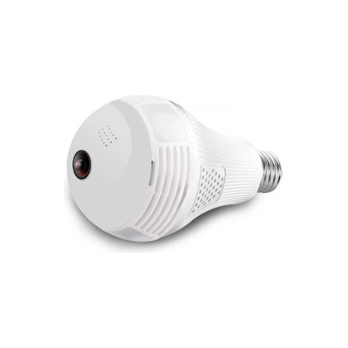 Foco Led Espia Camara Hd Vigilancia 360 Wifi Altavoz En Vivo