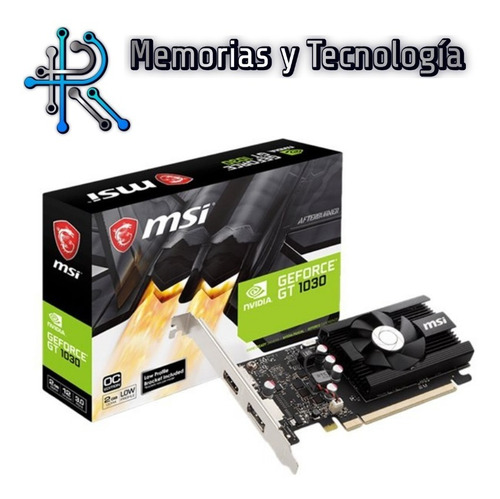 Tarjeta De Video Msi Gt1030 2gb