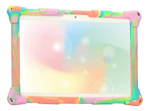 Funda Multicolor Compatible Con Tablet Xplode 10 Pulgadas