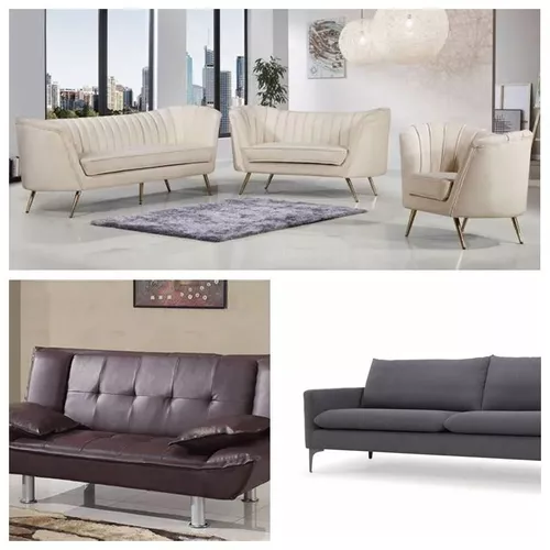 Patas Metálicas Para Sillones Sofás Muebles - Pack De 4