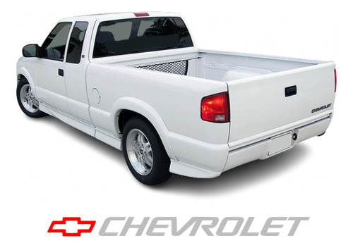 Sticker Chevrolet S10  Para Tapa De Batea M1