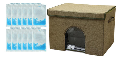 Casa De Gato De Enfriamiento De Verano Cola De Perrera