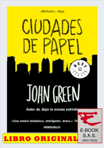 Ciudades De Papel ( Libro Nuevo Y Original)