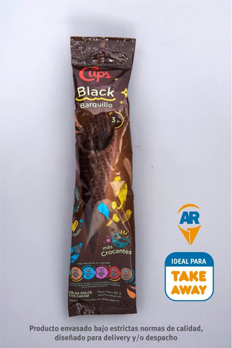 Imagen 3 de 5 de Cucurucho Barquillo Chocolate Emblistado 4 Cajas