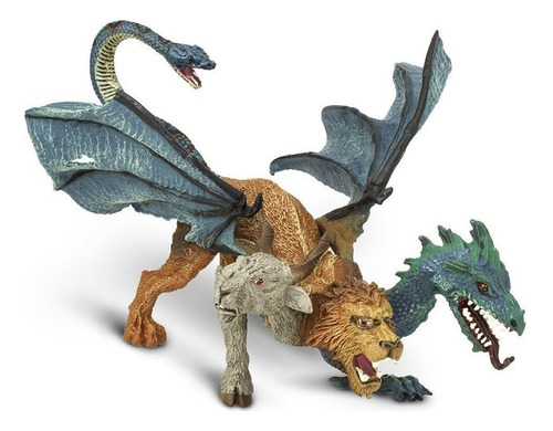 Juguete Safari León Cabra Serpiente Chimera Figura Niños Ax