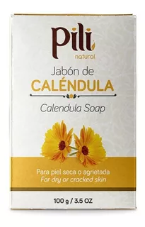 Jabón De Caléndula 100g Pili - G A $60
