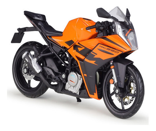 Nueva Moto Ktm Rc390 Miniatura Metal Racing 1/1 [u]