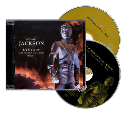 Cd Michael Jackson History - Past, Present And Future Nuevo