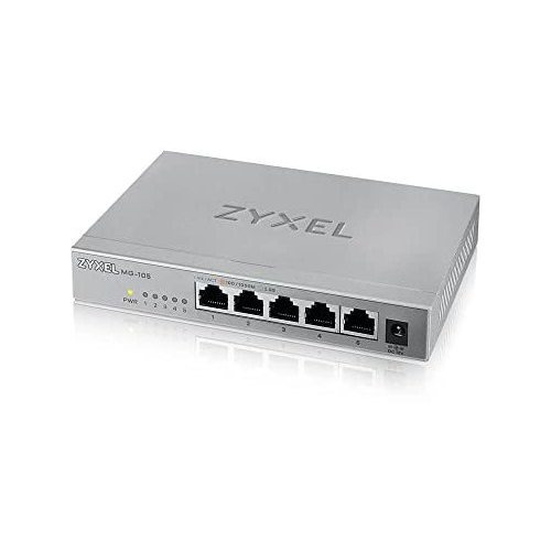 Conmutador No Administrado Ethernet Multigigabit Zyxel De 5