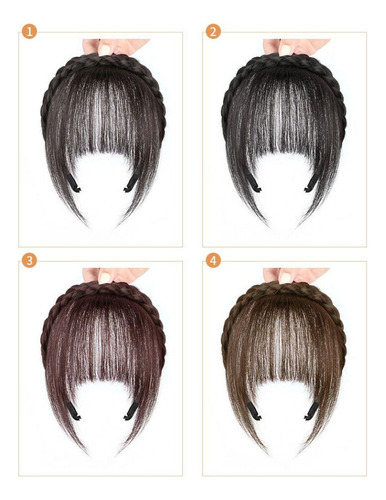 Para Para . Diadema Trenzada Con Flequillo De Diadema En